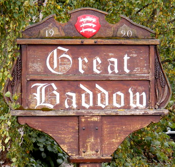Great Baddow village sign