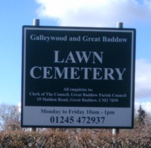 Galleywood and Great Baddow Law Cemetary