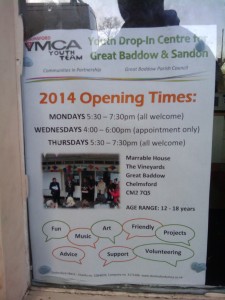The Youth Drop-In opening times and information