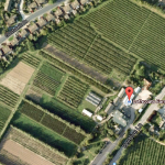 Aerial view of Lathcoats farm