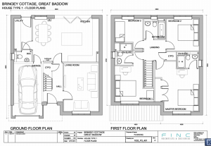 house type 1 floor plan